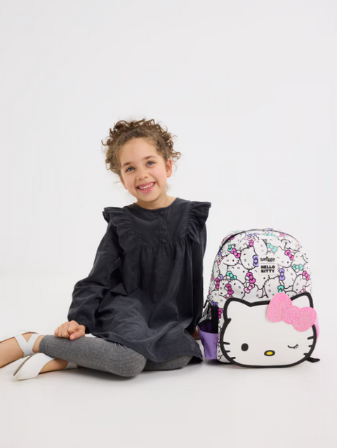 Smiggle Hello Kitty Junior Hoodie Backpack 36cm