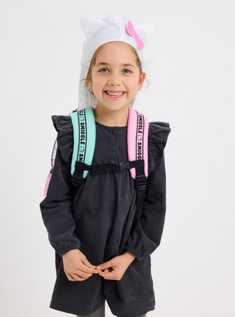 Smiggle Hello Kitty Junior Hoodie Backpack 36cm