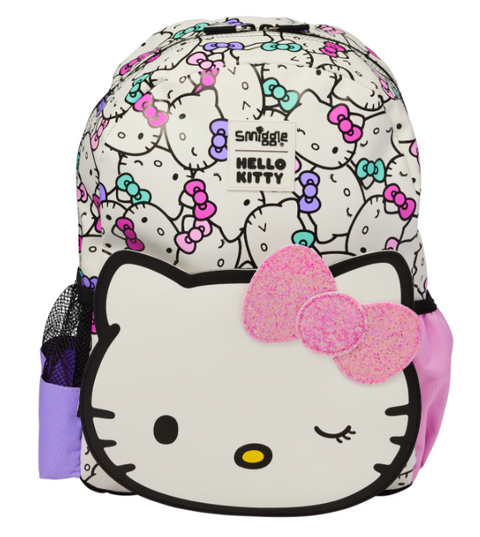 Smiggle Hello Kitty Junior Hoodie Backpack 36cm