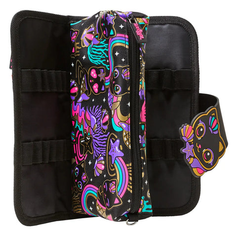 Smiggle Hey There Black Cat Untility Pencil Case