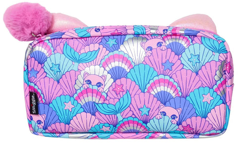 Smiggle Hi There Oblong Pur-Maid Pencil Case
