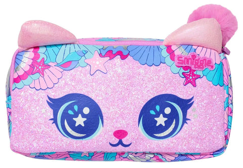 Smiggle Hi There Oblong Pur-Maid Pencil Case