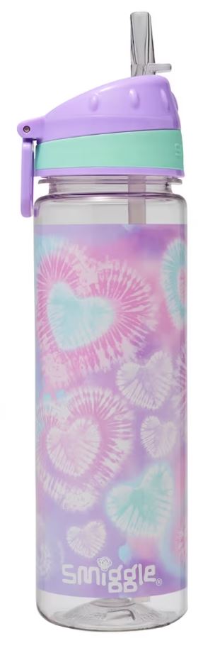 Smiggle I Heart Drink Up Plastic Bottle 650ml