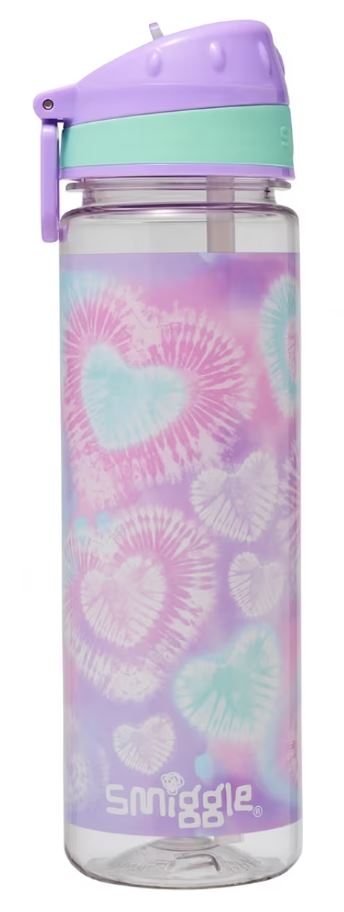 Smiggle I Heart Drink Up Plastic Bottle 650ml