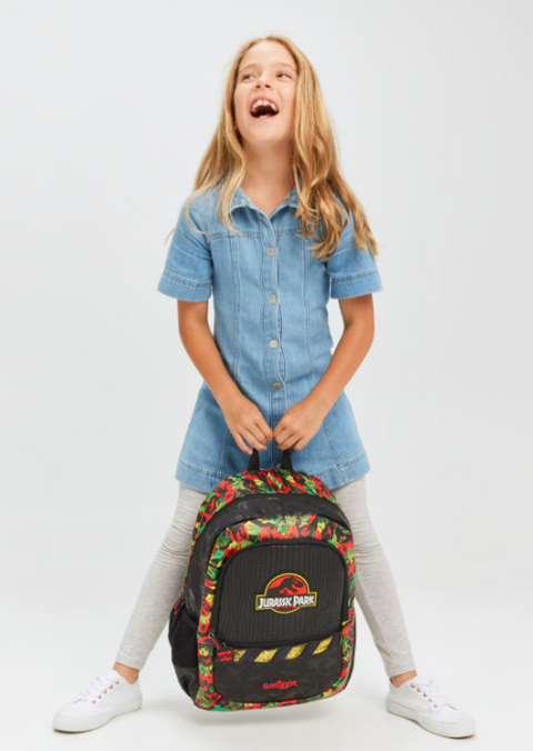 Smiggle Jurassic Park Classic Backpack 42cm