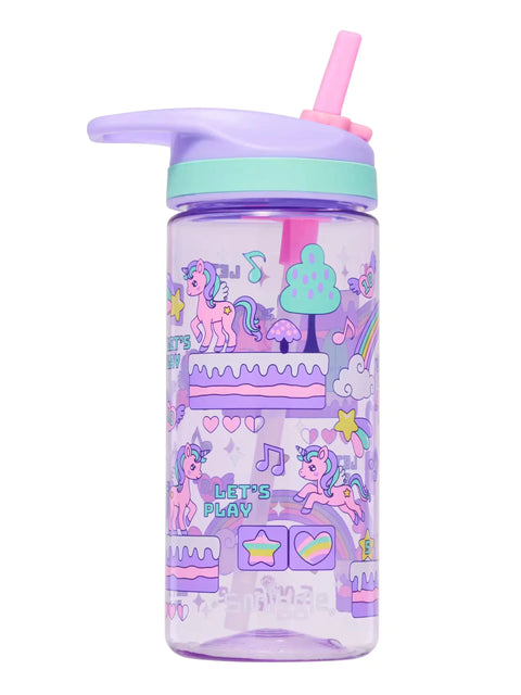Smiggle Let's Play Unicorn Junior Drink Bottle 440ml