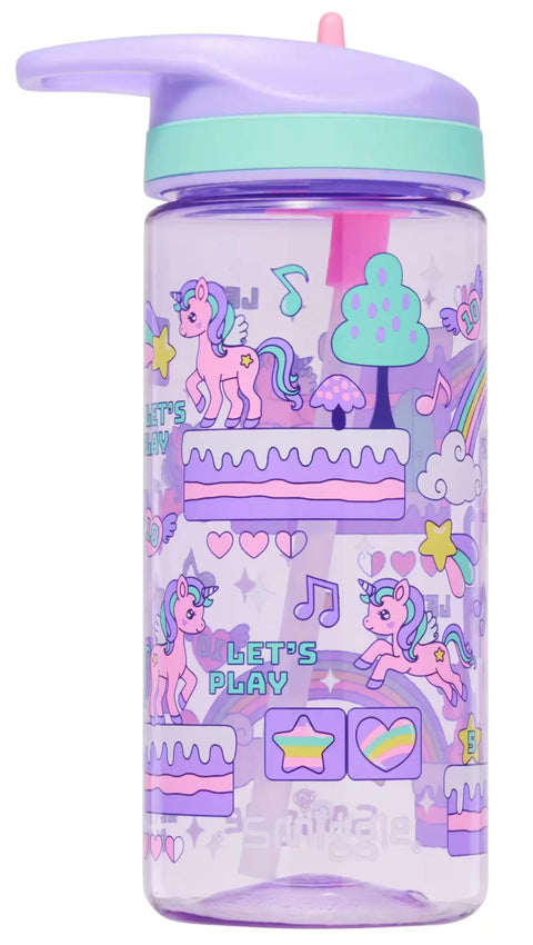 Smiggle Let's Play Unicorn Junior Drink Bottle 440ml