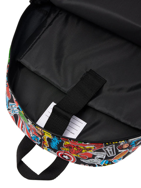 Smiggle Black Marvel Comics Classic Backpack 42cm