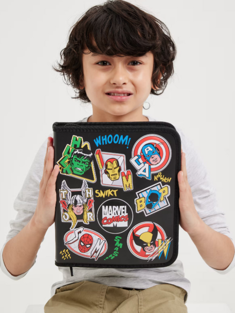 Smiggle Marvel Comics Stationery Set and Pencil Case