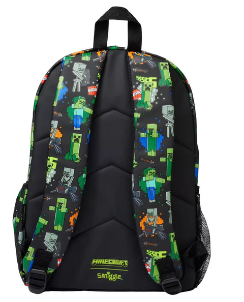 Smiggle Minecraft Backpack 42m School Set