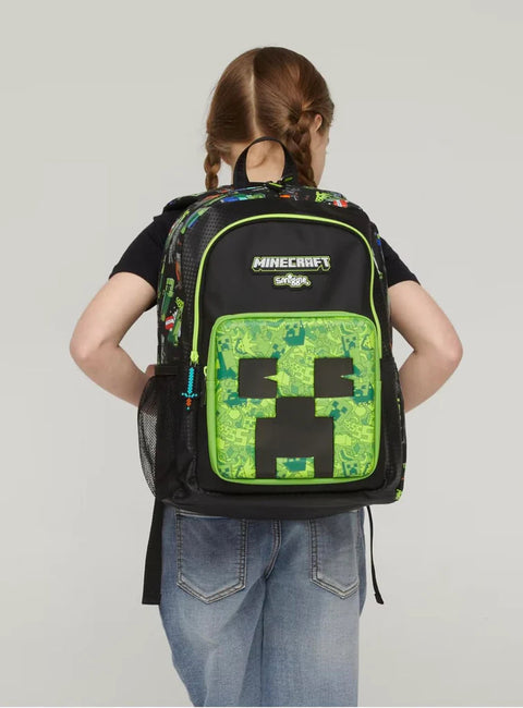 Smiggle Minecraft Backpack 42m School Set