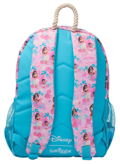 Smiggle Pink Moana Print Classic Backpack 42cm
