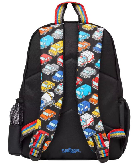 Smiggle Movin' Id Cars Junior Backpack 36cm