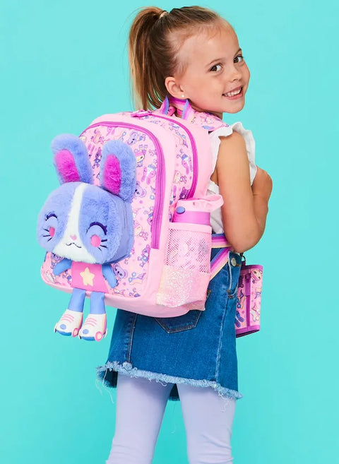 Smiggle Movin' Bunny Junior Character Backpack 36cm
