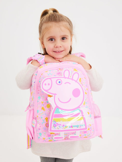 Smiggle Peppa Pig Junior Character Backpack 36cm