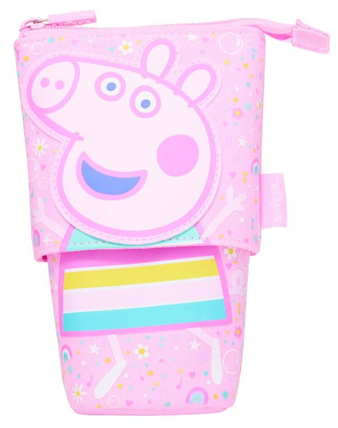 Smiggle Peppa Pig Stand N' Slide 2 In 1 Pencil Case