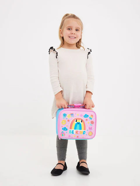 Smiggle Pink Big Dreams Teeny Tiny Square Lunch Bag