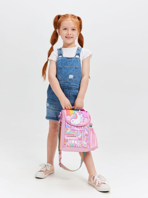 Smiggle Blast Off Unicorn Junior ID Lunch Bag With Strap