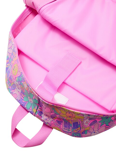 Smiggle Pink Epic Adventures Classic Attach Backpack 42cm