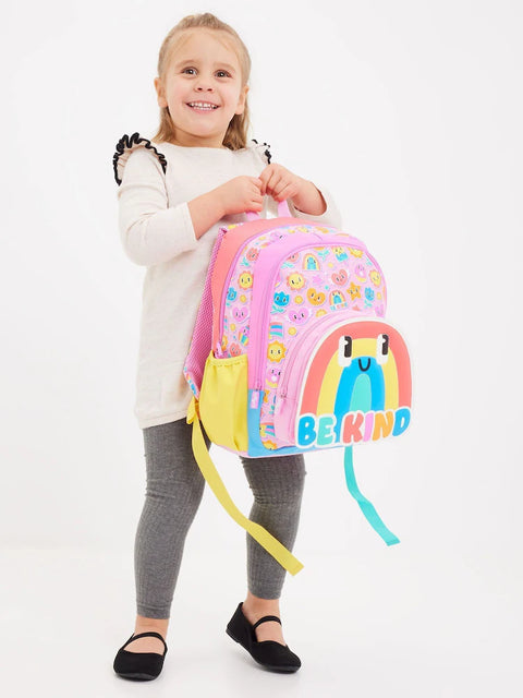 Smiggle Pink Junior Big Dreams Character Backpack 36cm
