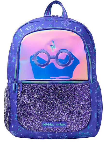 Smiggle Harry Potter Purple Classic Backpack 42cm