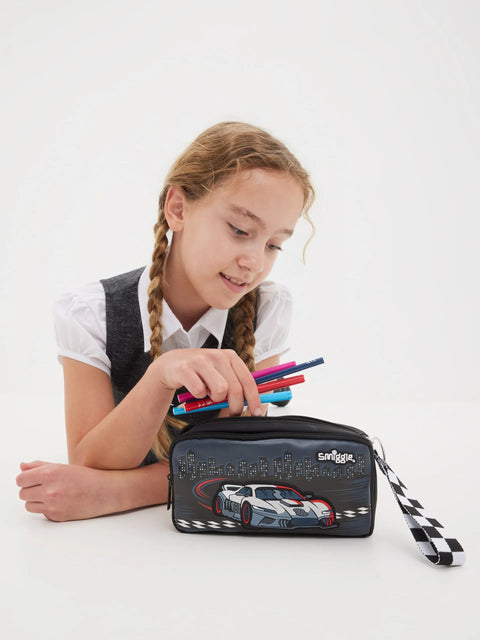 Smiggle Race Car Limitless Classic Pencil Case