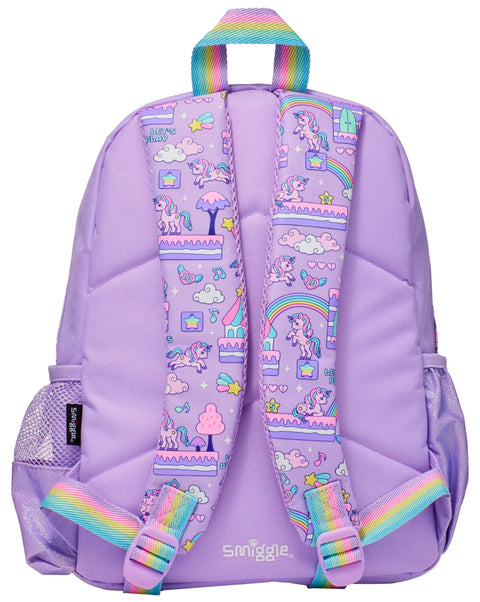 Smiggle Movin' Id Unicorn Junior Backpack 36cm