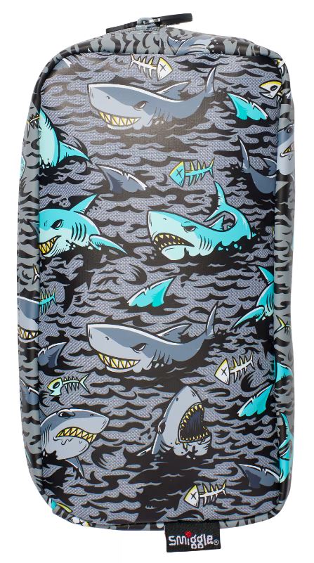 Smiggle Shark Wild Side Pocket Character Pencil Case