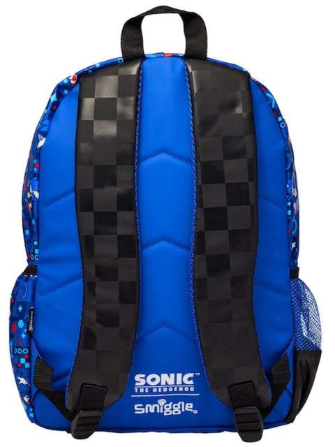 Smiggle Blue Sonic The Hedgehog Classic Backpack 42cm