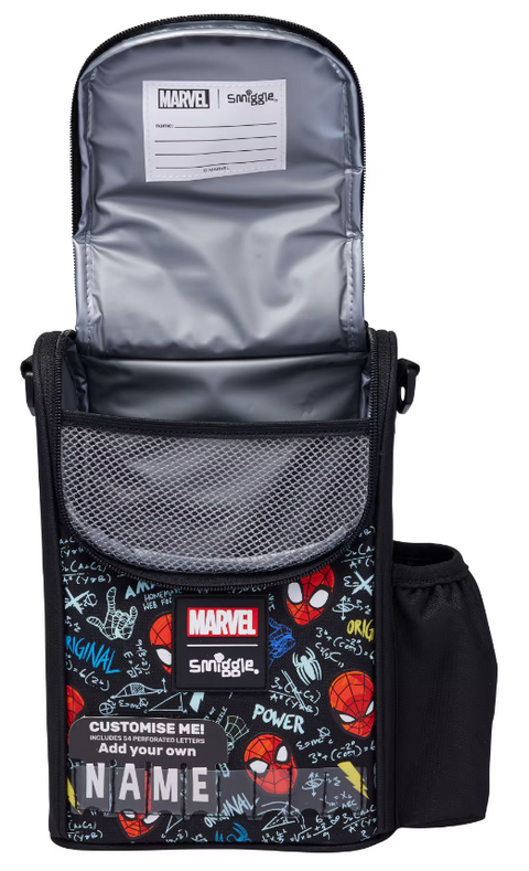 Smiggle Spider-Man Junior Id Lunch Bag With Strap