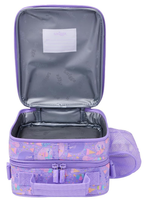 Smiggle Super Charge Level Hardtop Lunch Bag With Strap