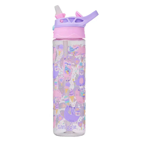 Smiggle Super Charge Plastic Flip Drink Bottle 650ml