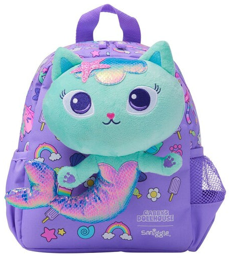 Smiggle Gabby's Dollhouse Teeny Tiny Backpack With Detachable Plush 26cm