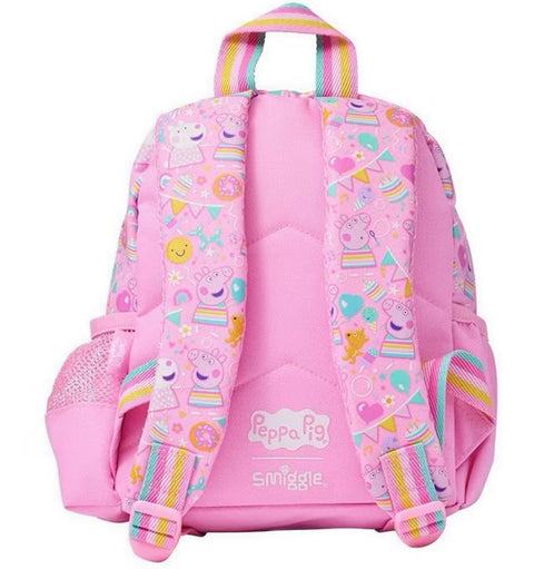 Smiggle Peppa Pig Teeny Tiny Backpack With Detachable Plush 26cm