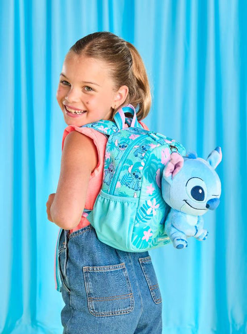 Smiggle Stitch Teeny Tiny Backpack With Detachable Plush 26cm