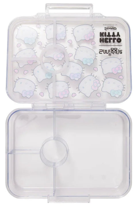 Smiggle White Hello Kitty Medium See Me Bento Lunch Box