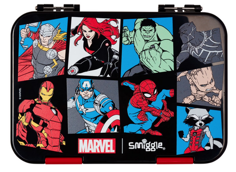 Smiggle Marvel Medium Bento Lunch Box
