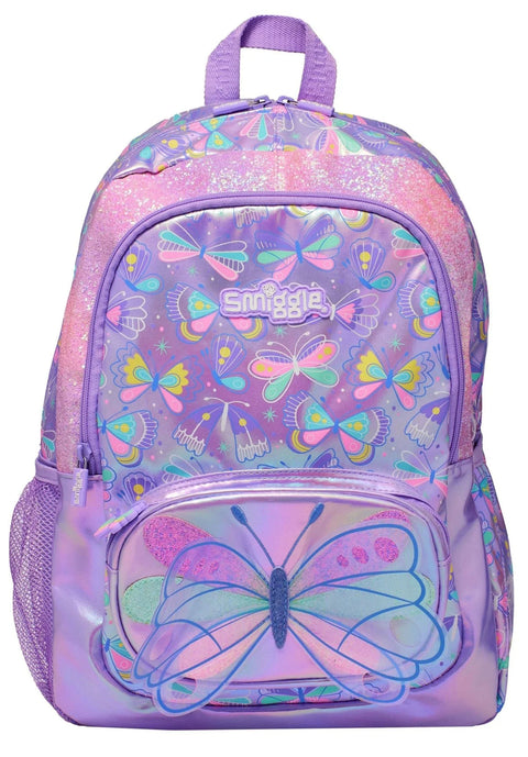 Smiggle Flutter Classic Backpack 42cm School Set