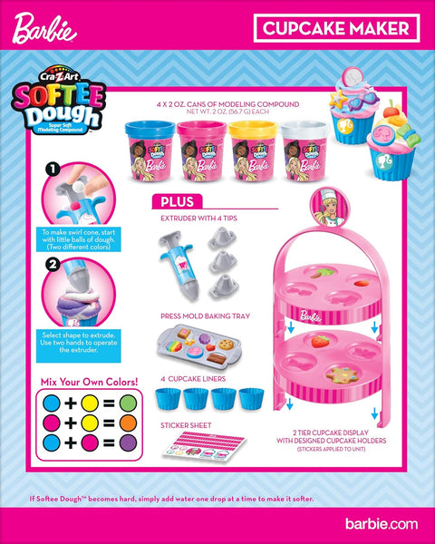 Softee Dough Barbie Cupcake Maker
