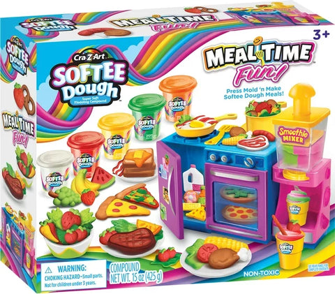 Softee Dough Multicolor Mealtime Fun