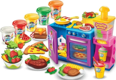 Softee Dough Multicolor Mealtime Fun