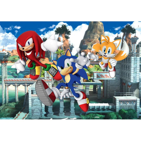 Sonic The Hedgehog Supercolor Puzzle, 3x48 Pieces