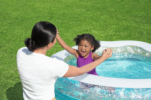 Sparkle Shell Kiddie Pool 150x127x43cm