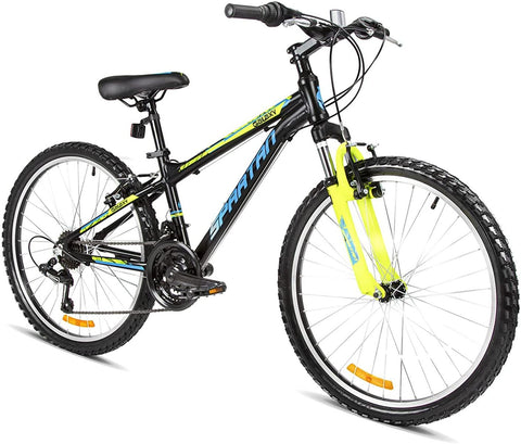 Galaxy MTB Black Bicycle 24 inch