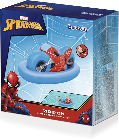 Spider-Man™ Sporty Motorcycle Ride-On Float 170x84cm