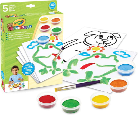 Spill-Proof Washable Paint Kit