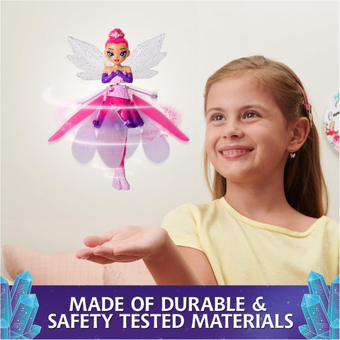 Hatchimals Crystal Flyers Magical Flying Toy Doll with Crystal Wings