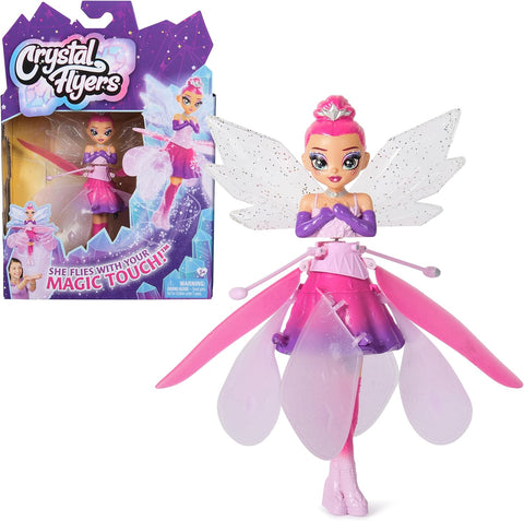 Hatchimals Crystal Flyers Magical Flying Toy Doll with Crystal Wings