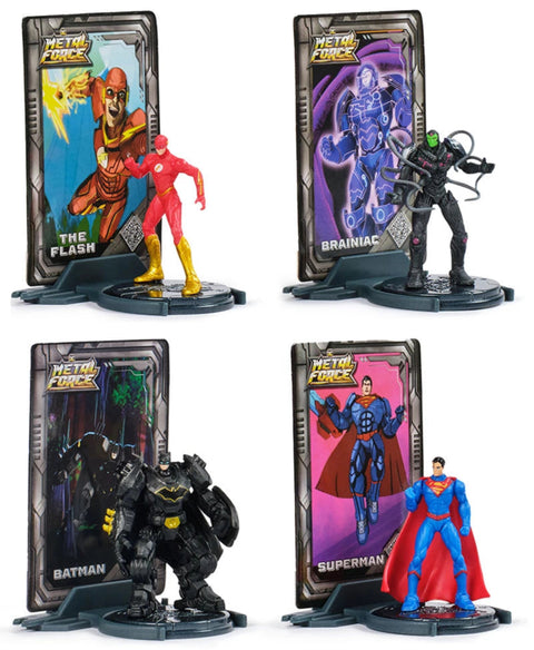 DC Comics 2-Inch Collectible Figures & Cards 4-Pack