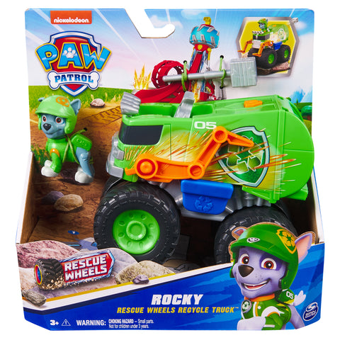 Paw Patrol Rescue Wheels, Rocky’s Recycle Truck